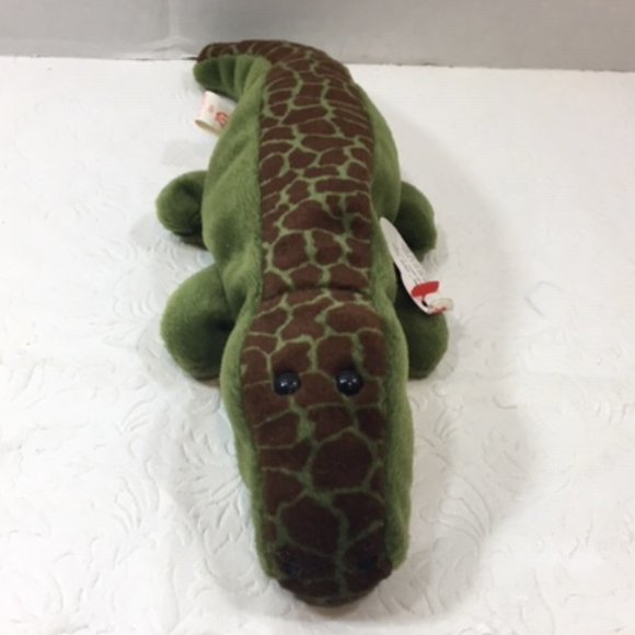 Original Beanie Baby Ally the Alligator With Tags 1993 10" - Picture 2 of 9